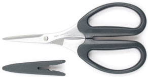 Scissors for High Tech Fibres, micro-serrated