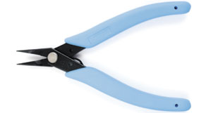 Chain Nose Pliers with Cutter (slim)
