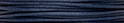 Cordones de algodón encerado azul oscuro